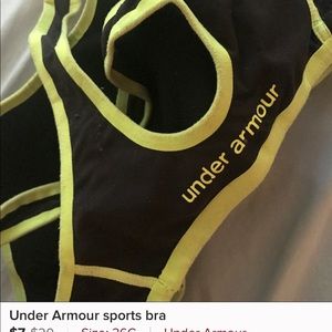 Under armor sports bra